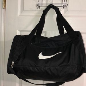 Black nike gym bag